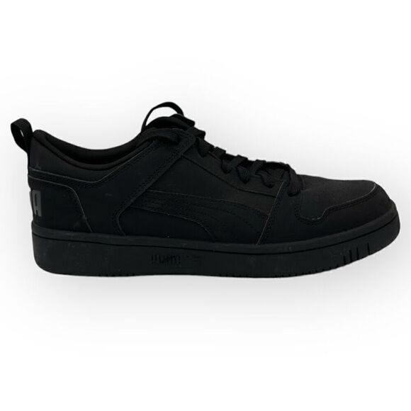 Puma Rebound Layup Lo 394031-.01 Shoes Black Mens 8.5 - Picture 1 of 9